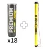 Premium 18x 4 Ball Tube Plus Ball Tube -Wilson Store 0122000000 000 1