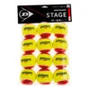 Dunlop Mini Tennis Stage 3 Red 12 Pack -Wilson Store 0163400000 000