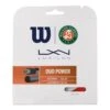 Wilson Duo Power Roland Garros String Set 12,2m -Wilson Store 02026000 000