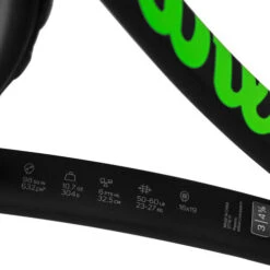 Wilson Blade 98 16x19 Countervail Black Tour Racket (Special Edition) -Wilson Store 03224000 11