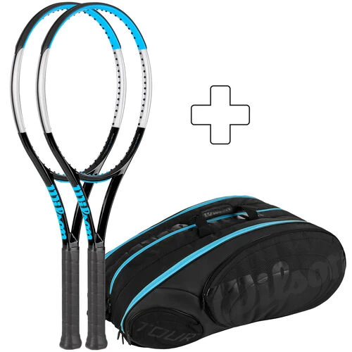 Wilson 2x Ultra 100 V3.0 Plus Tennis Bag 3 Wilson 2x Ultra 100 V3.0 Plus Tennis Bag