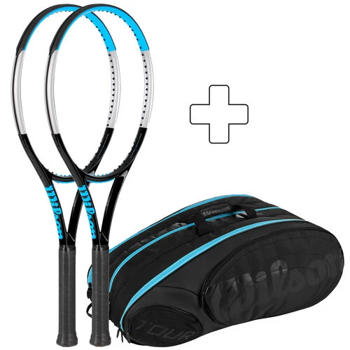 Wilson 2x Ultra 100 L V3.0 Plus Tennis Bag 3 Wilson 2x Ultra 100 L V3.0 Plus Tennis Bag