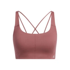 ADIDAS Velcro Studio Mid Stripes Sports Bras Women