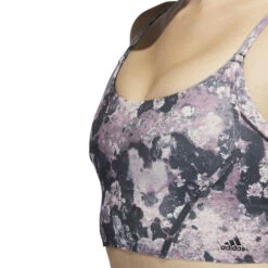 ADIDAS Yoga Light-Support Long Line All Over Print Sports Bras Women -Wilson Store 17102000 16