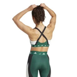 ADIDAS PWI Medium-Sport Tech-Fit Color Block Sports Bras Women 11 ADIDAS PWI Medium-Sport Tech-Fit Color Block Sports Bras Women -Wilson Store 18520000 14