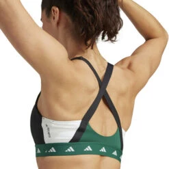 ADIDAS PWI Medium-Sport Tech-Fit Color Block Sports Bras Women 13 ADIDAS PWI Medium-Sport Tech-Fit Color Block Sports Bras Women -Wilson Store 18520000 16