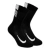 Nike Multiplier Crew Sports Socks 2 Pack -Wilson Store 56446000 000